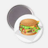 Cheeseburger Magneet (Voorkant / Achterkant)