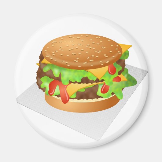 Cheeseburger Magneet (Voorkant)