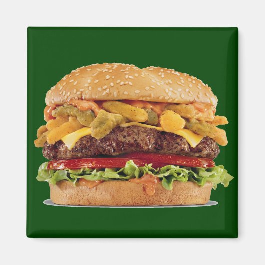 Cheeseburger Magneet (Voorkant)