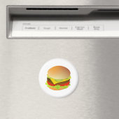 cheeseburger magneet (Insitu (Vaatwasser))