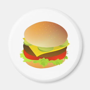 cheeseburger magneet