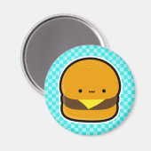Cheeseburger Magnet Magneet (Voorkant / Achterkant)