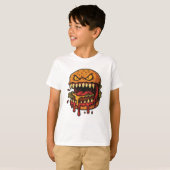 Cheeseburger Monster Kids t-shirt (Devant entier)
