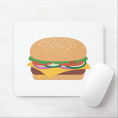 Cheeseburger Muismat (Met muis)