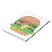 Cheeseburger Notitieblok (Gedraaid)