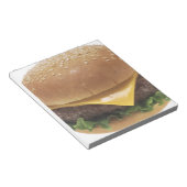 Cheeseburger Notitieblok (Schuin)