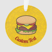 Cheeseburger Ornament (voorkant)