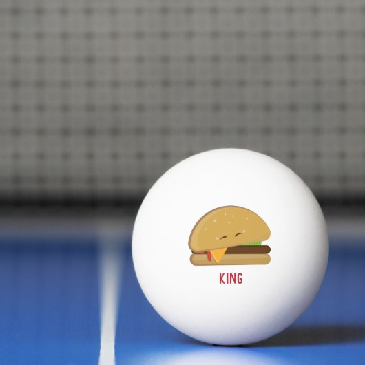 Cheeseburger Pingpongballen (Net)