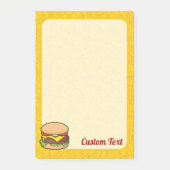 Cheeseburger Post-it® Notes (Voorkant)