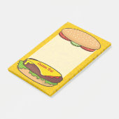 Cheeseburger Post-it® Notes (Schuin)