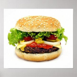 Cheeseburger Poster