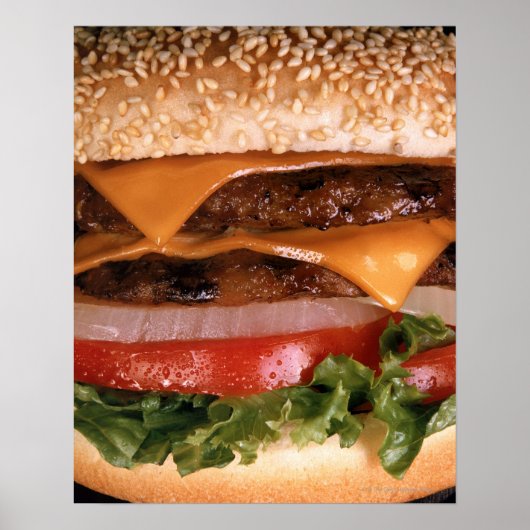 Cheeseburger Poster (Voorkant)