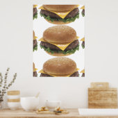 Cheeseburger Poster (Keuken)