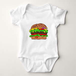 Cheeseburger Romper