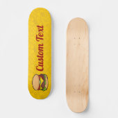 Cheeseburger Skateboard (Voorkant)