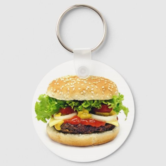 Cheeseburger Sleutelhanger (Voorkant)