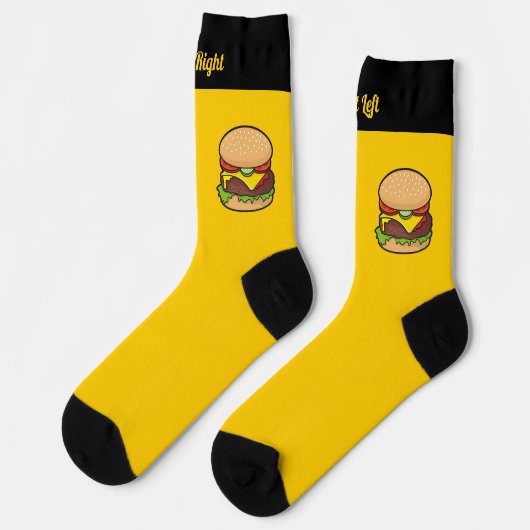 Cheeseburger Socks Sokken (Links)
