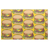 Cheeseburger Stof (Fat Quarter)