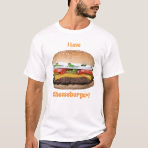 Cheeseburger T-Shirt de base hommes