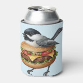 cheeseburgerbird blikjeskoeler (Blikje Voorkant)