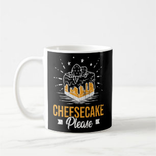 Cheesecake alsjeblieft grappige kaaseter koffiemok