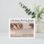 Cheesecake Brownie Martini Recept Briefkaart (Staand voorkant)