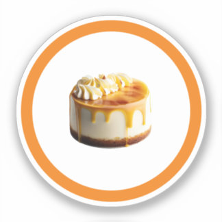 Cheesecake Creamy Sticker