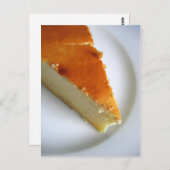 Cheesecake Custom Briefkaart (Voorkant / Achterkant)