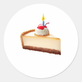 Cheesecake Day Ronde Sticker