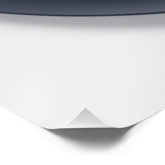 Cheesecake met een donkere cirkel achtergrond perfect poster (Hoek)