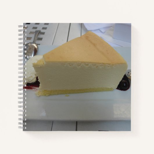 Cheesecake Notitieboek (Voorkant)