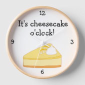 Cheesecake O'Clock leuke food (Voorkant)