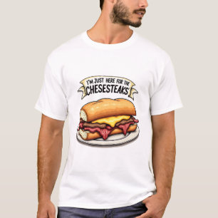 Cheesesteak Lover - Perfect voor Foodies Fans T-shirt