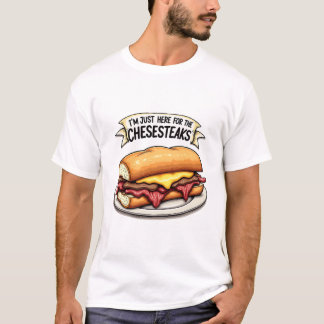 Cheesesteak Lover - Perfect voor Foodies Fans T-shirt