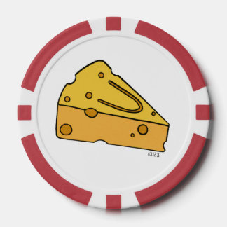 Cheesin' Cutie Kaas Poker Chips