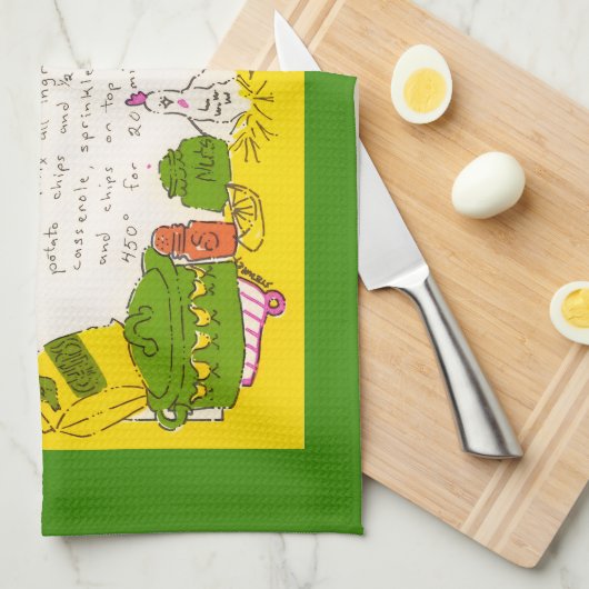 Cheesy Chicken Casserole Recept Theedoek (Quarter Fold)