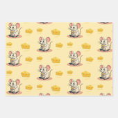 Cheesy Delights Wrapping Paper Flat Sheet Set van  (Voorkant 3)