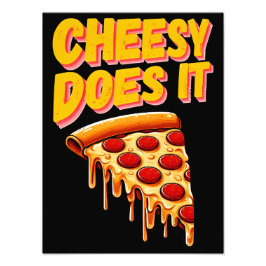 Cheesy doet het foto afdruk