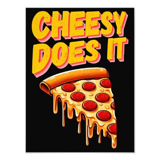 Cheesy doet het foto afdruk (Voorkant)