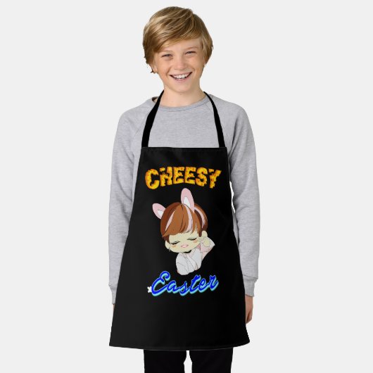 Cheesy Easter Schort (Gedragen)