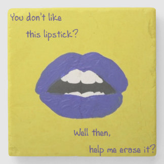 Cheesy Lines for Valentine's Stone Coaster Stenen Onderzetter