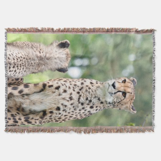 Cheetah 004 deken (Voorkant)