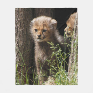 Cheetah 005 fleece deken