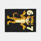Cheetah 67 Meme Funny Kids Teens Gen Alpha Slang 6 Fleece Deken (Voorkant (Horizontaal))