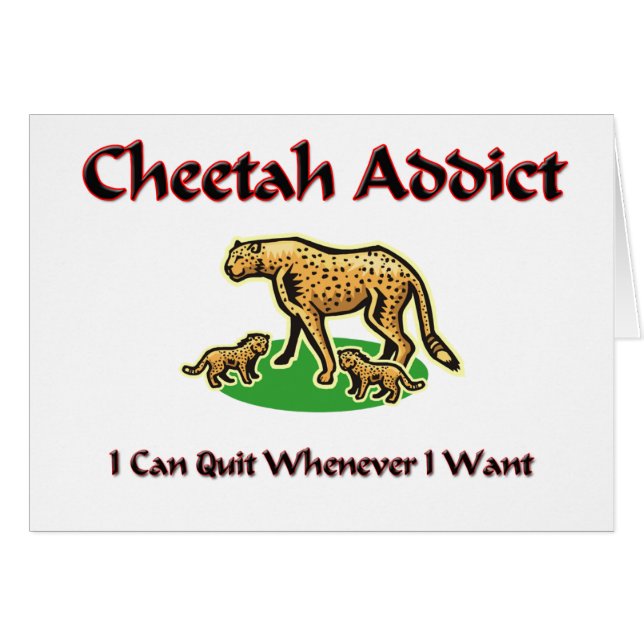 Cheetah Addict (Voorkant Horizontaal)