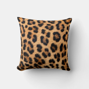 Cheetah afdrukstructuur kussen