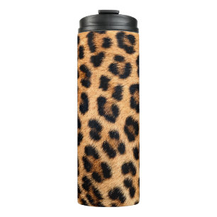 Cheetah afdrukstructuur thermosbeker