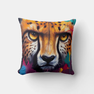 Cheetah Animal Discovery Adventure Natuur Planet Kussen