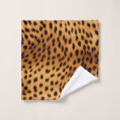 Cheetah Animal Fur Bad Handdoek (Wasdoekje)