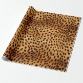 Cheetah Animal Fur Cadeaupapier (Uitgerold)